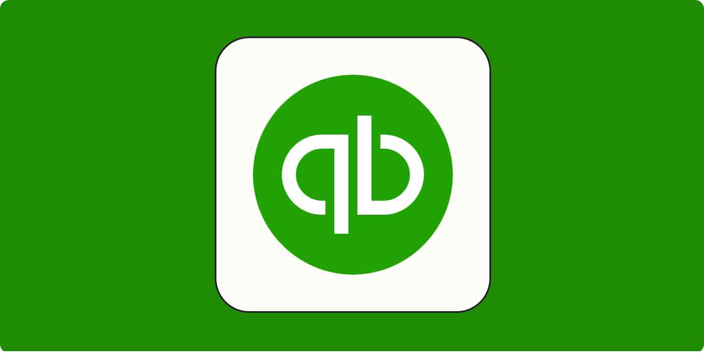 Hero image with the logo of QuickBooks