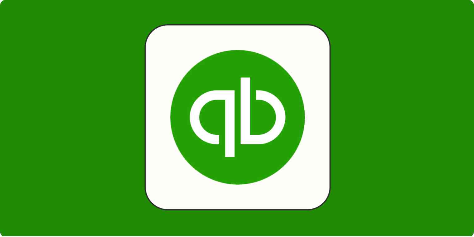 Hero image with the logo of QuickBooks