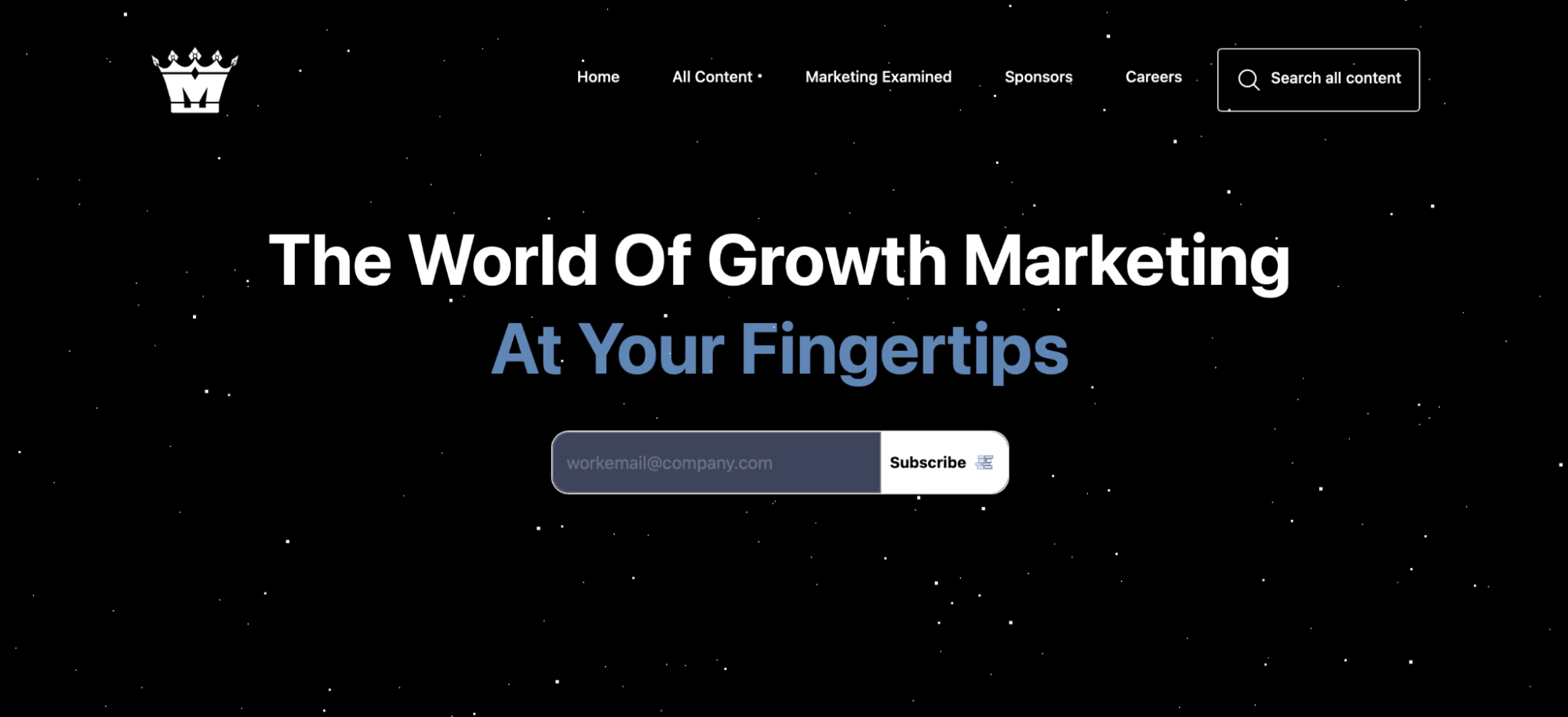 Marketing Examined, our pick for the best marketing newsletter for the growth hacker