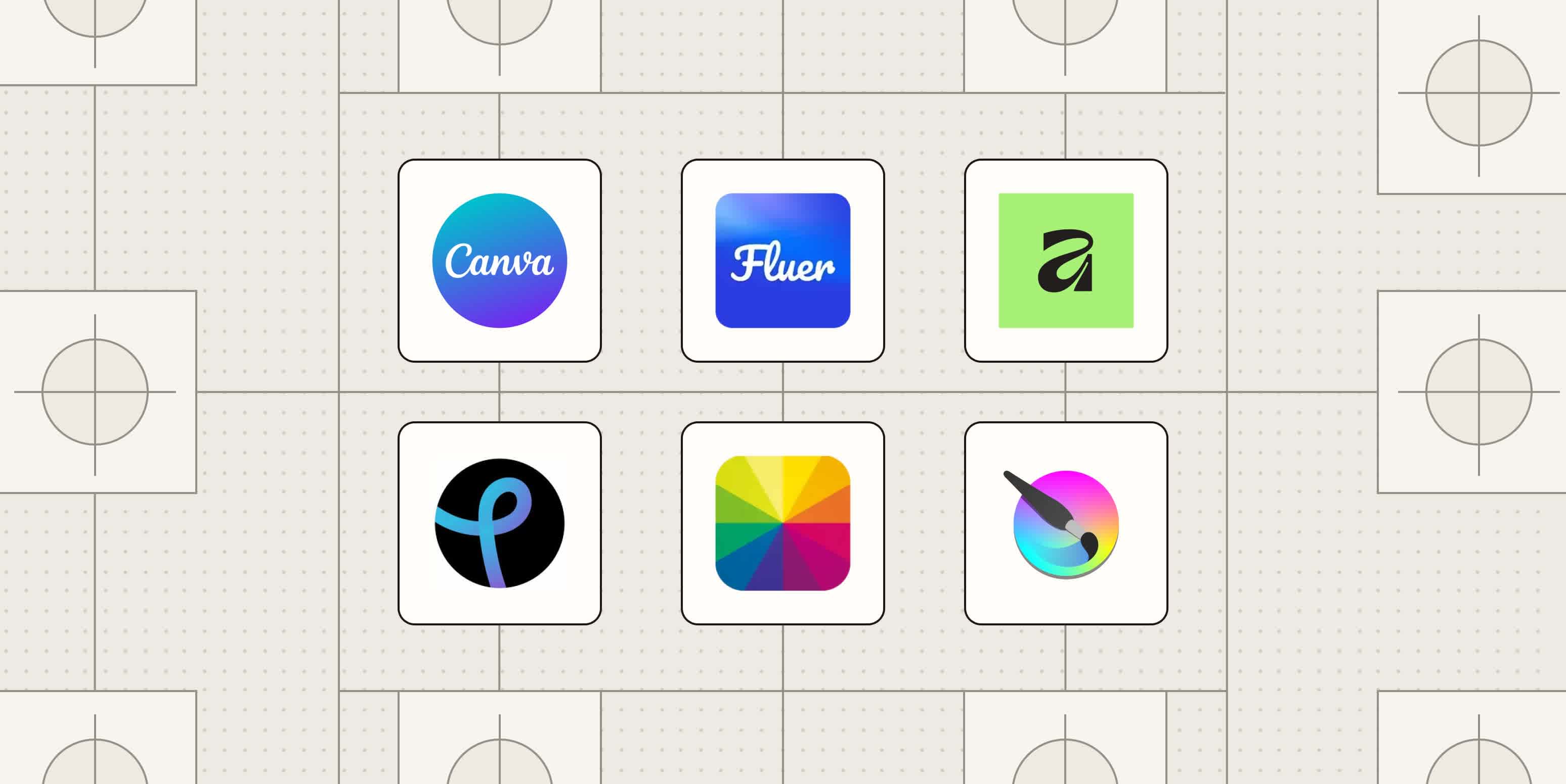 Hero image with the logos of Mailchimp alternatives