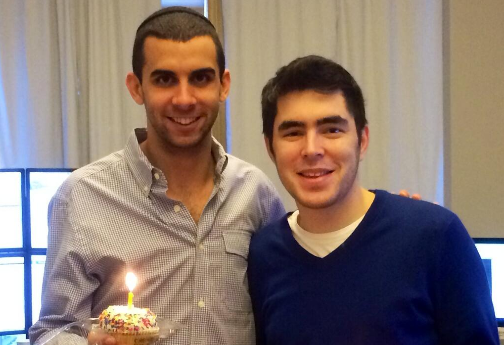 Josh Rosenwald (right) and co-founder Jojo Hedaya (left) in November 2011.