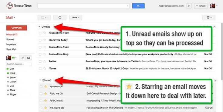 Get your Gmail inbox under control with the 'Getting Things Done