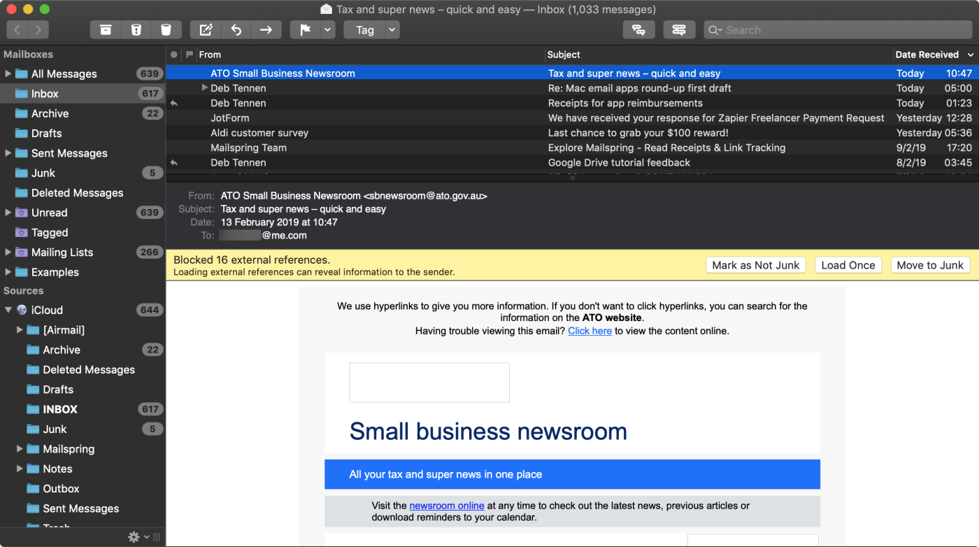 MailMate screenshot