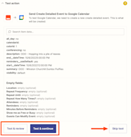 How to create Google Calendar events from a Google Sheets sp