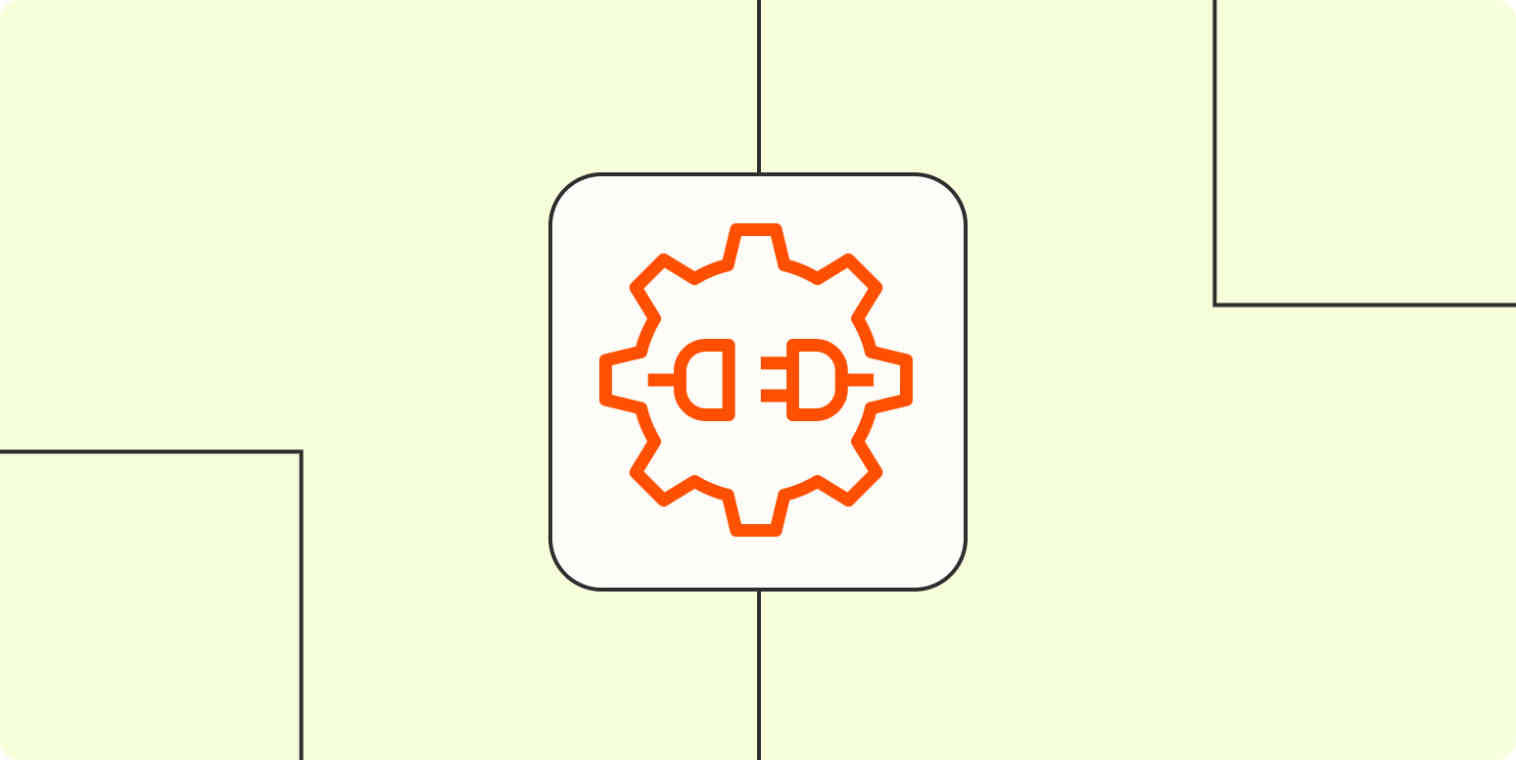 Hero image with an icon representing an API