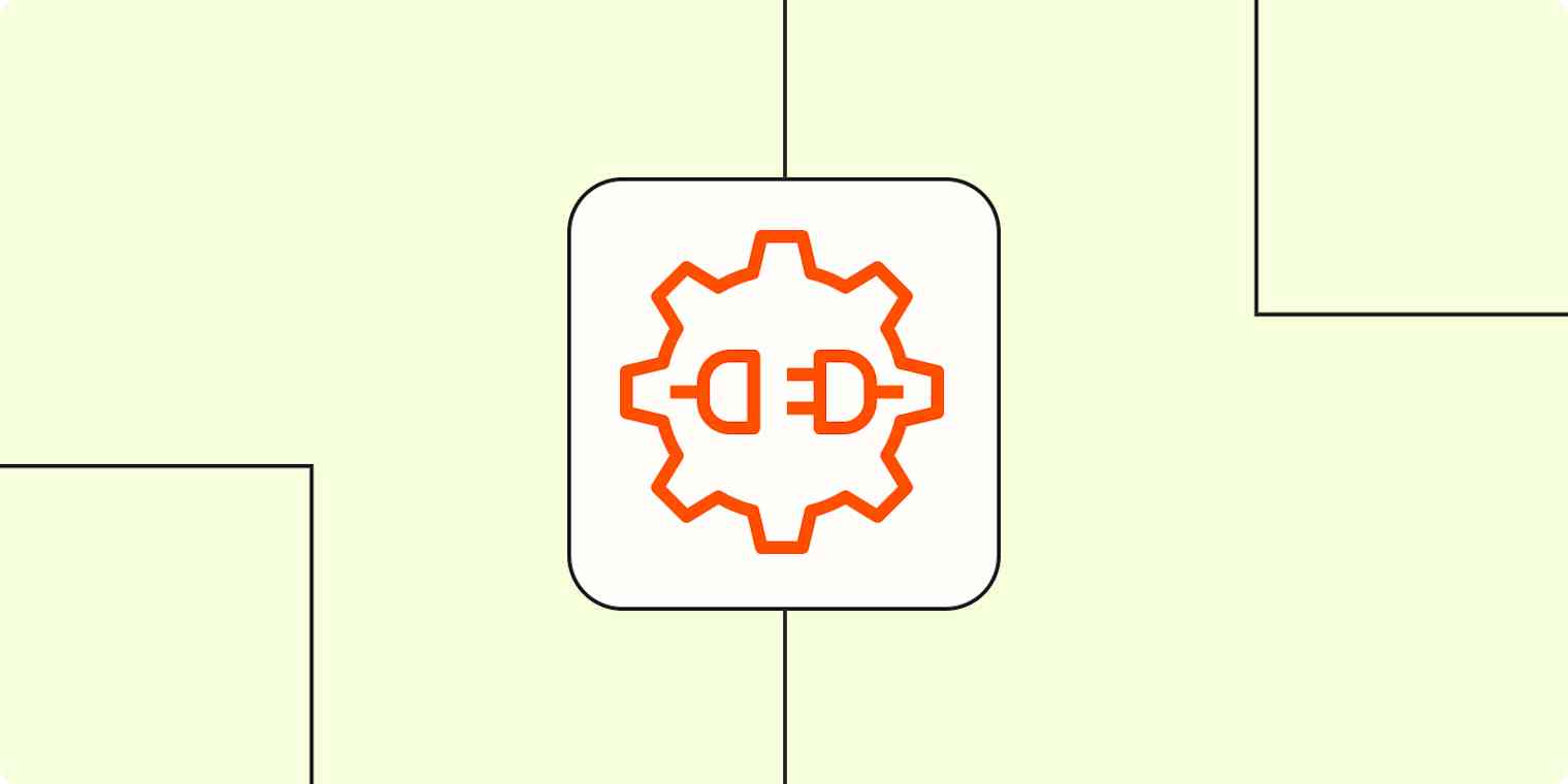 Hero image with an icon representing an API