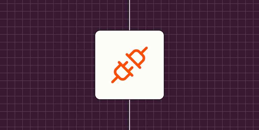Hero image with an icon representing an API