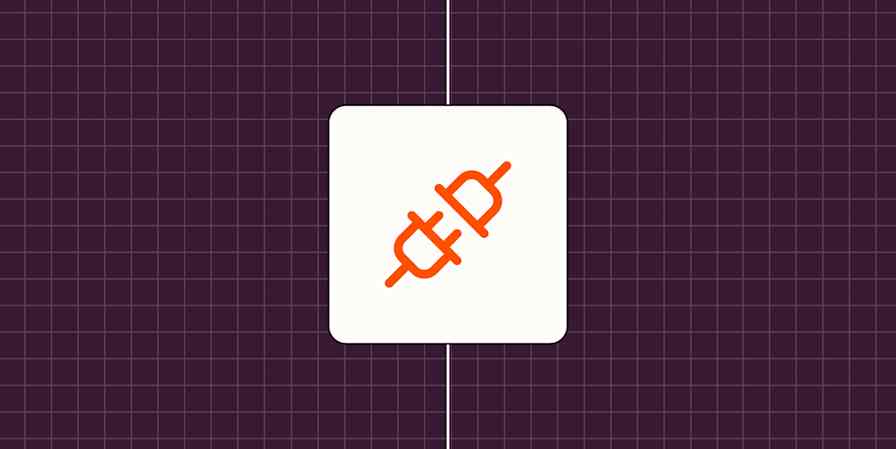 Hero image with an icon representing an API