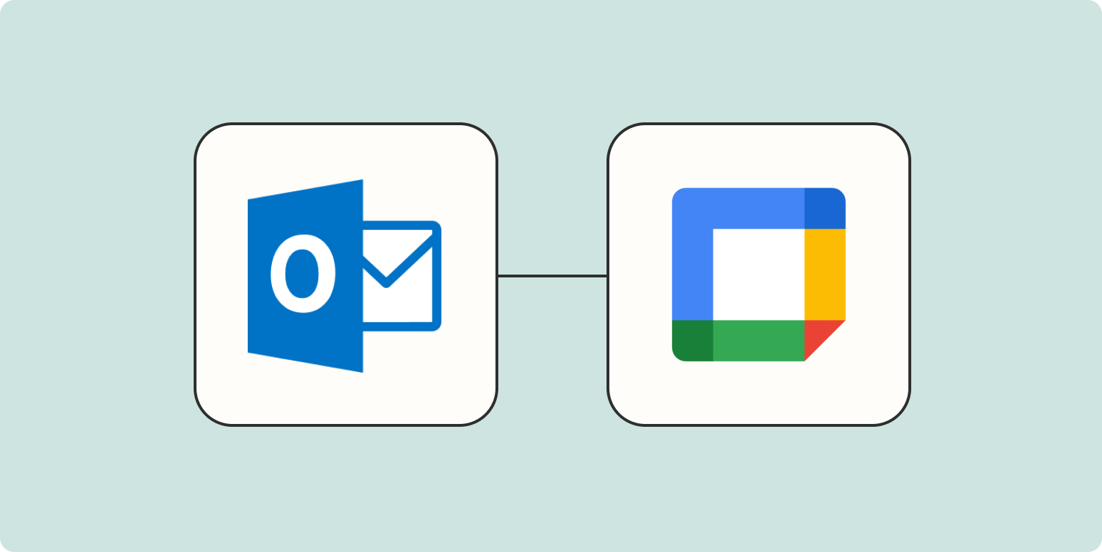 Add Microsoft Outlook events to Google Calendar Zapier