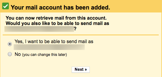 Enable Send Mail As other address in Gmail