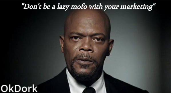 Samuel J. Jackson Marketing Hack