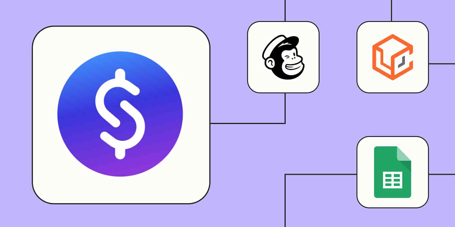 A hero image of the Stan app logo connected to other app logos on a mustard background.