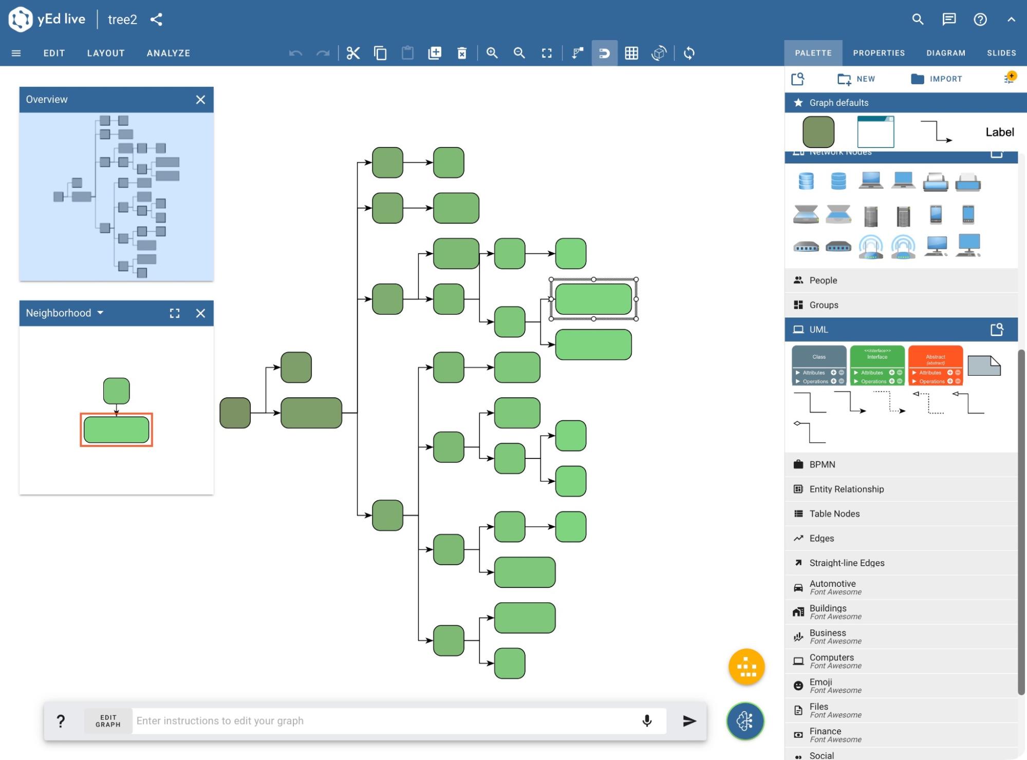 yEd, our pick for the best free diagram and flowchart software