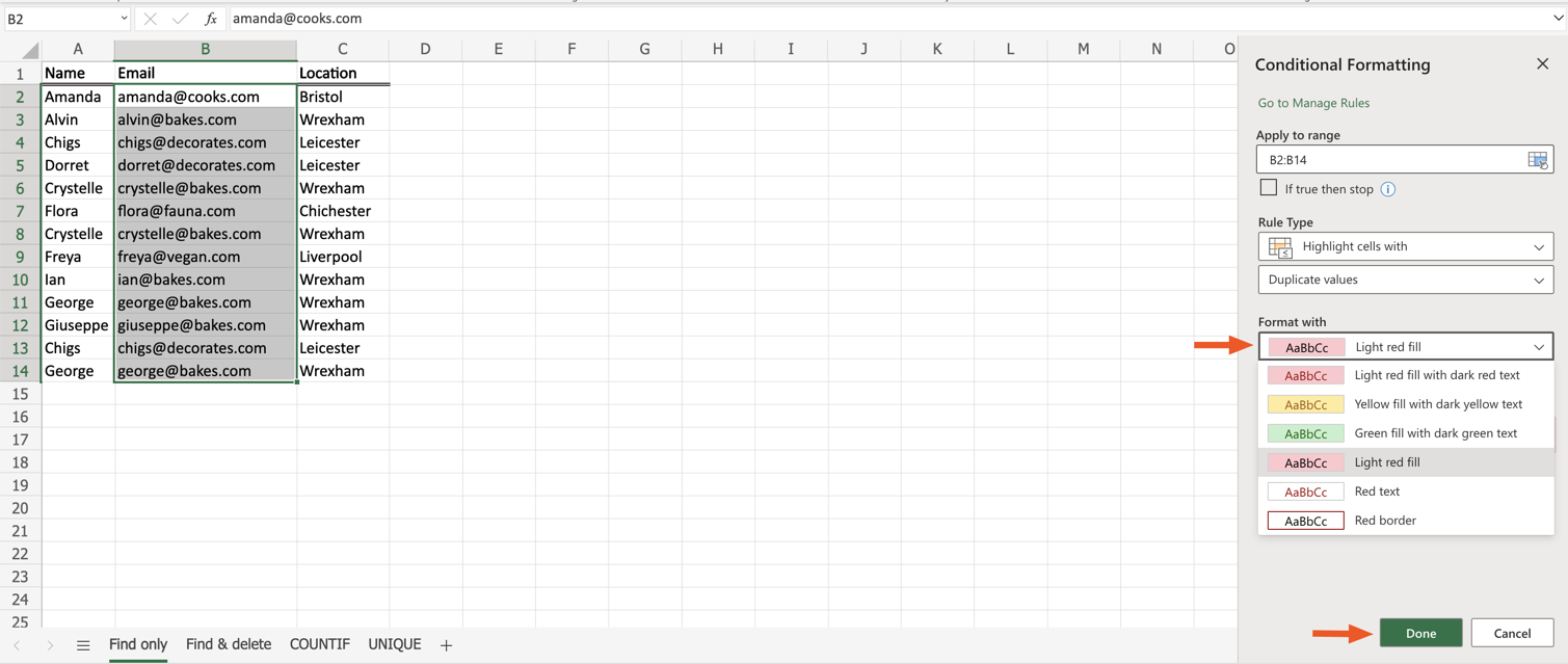 How To Find And Remove Duplicates In Excel - PurshoLOGY