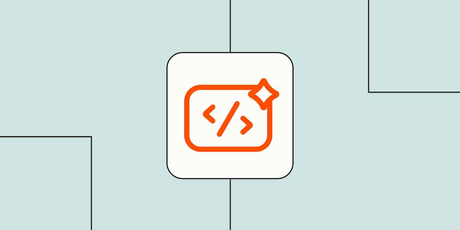 Hero image with an icon representing vibe coding