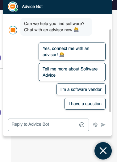 An example of a chatbot