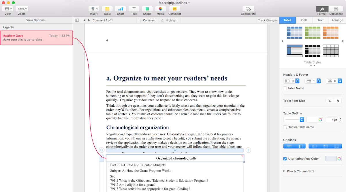 Apple Pages