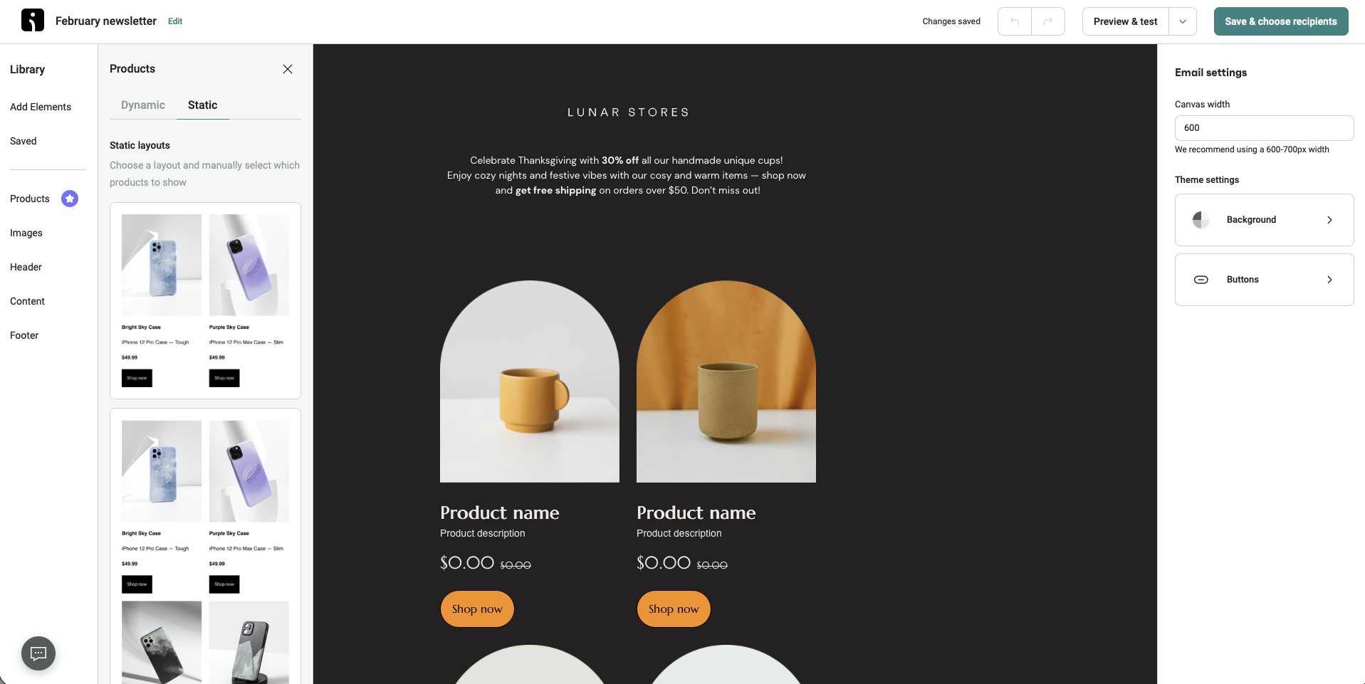 Omnisend, our pick for the best email newsletter platform for eCommerce