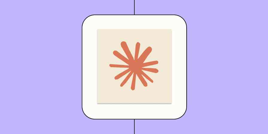 A hero image of the Claude logo