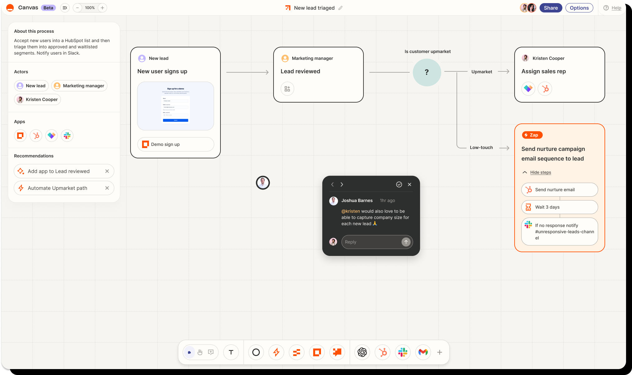 Zapier Canvas: An AI-powered Diagramming Tool For Workflows | Zapier