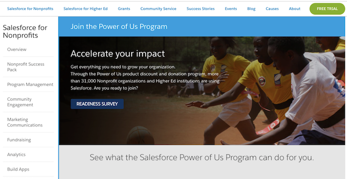 Salesforce for Nonprofits