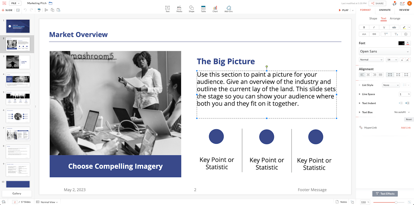 Update fonts in the entire presentation - Create - Prezi Community