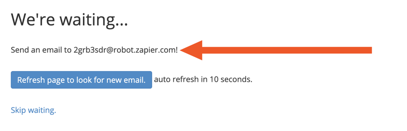 how does zapier email parser work