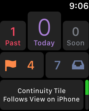 OmniFocus Apple Watch