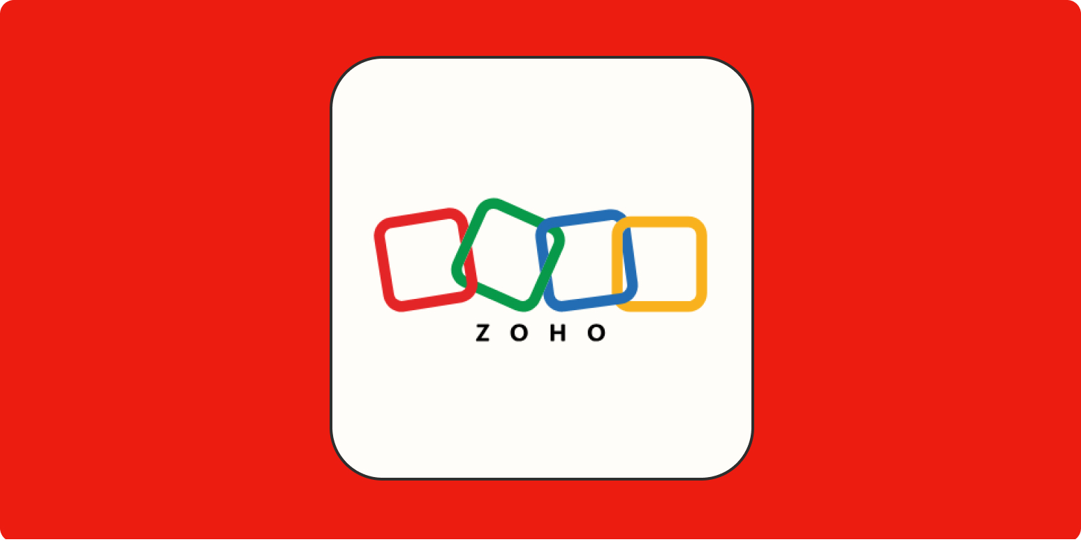 Co to jest Zoho? I dlaczego ma ono zilion aplikacji?