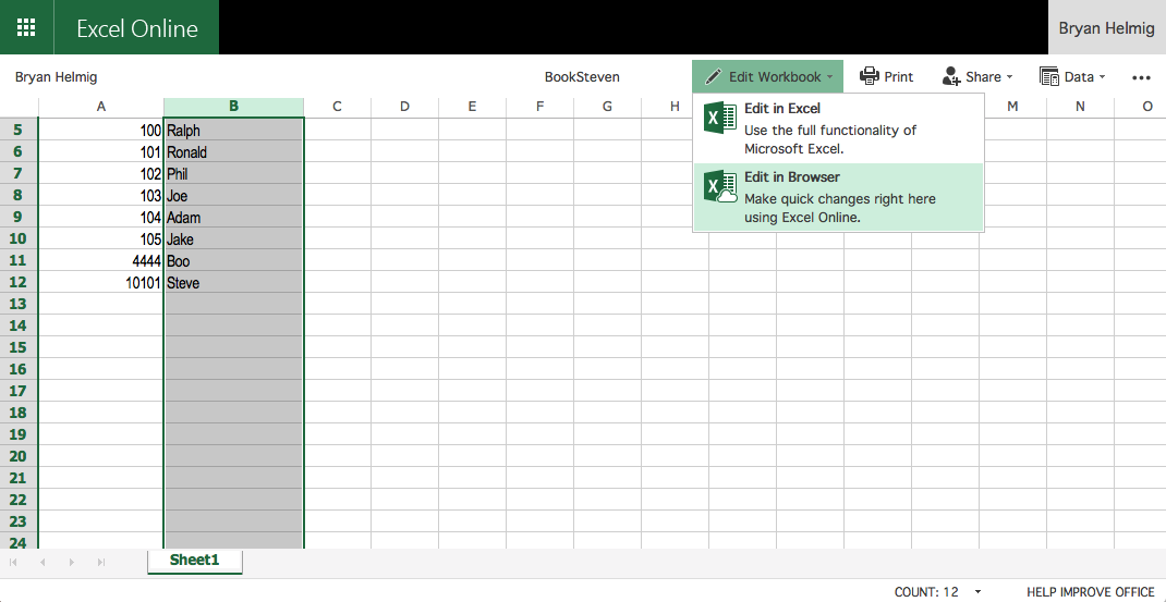 The Beginner's Guide to Microsoft Excel Online