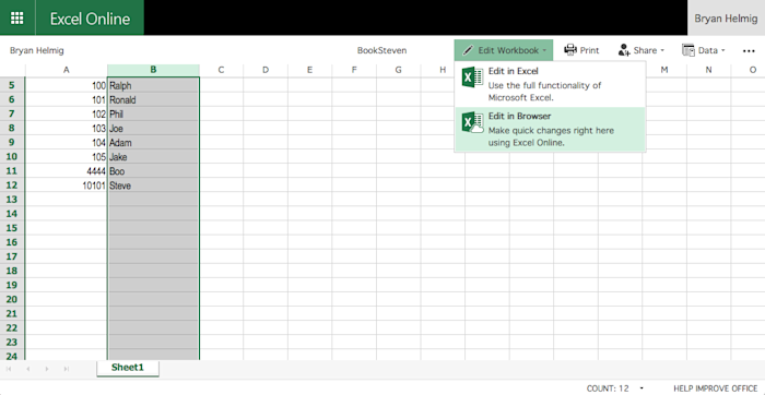 The Beginner S Guide To Microsoft Excel Online