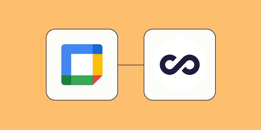 Hero of Google Calendar and Connecteam app logos.