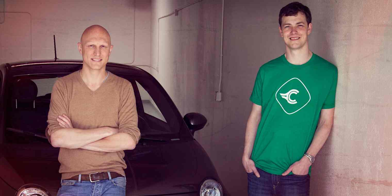 Nicholas Hinrichsen, left, and Chris Coleman, co-founders of Clutch.