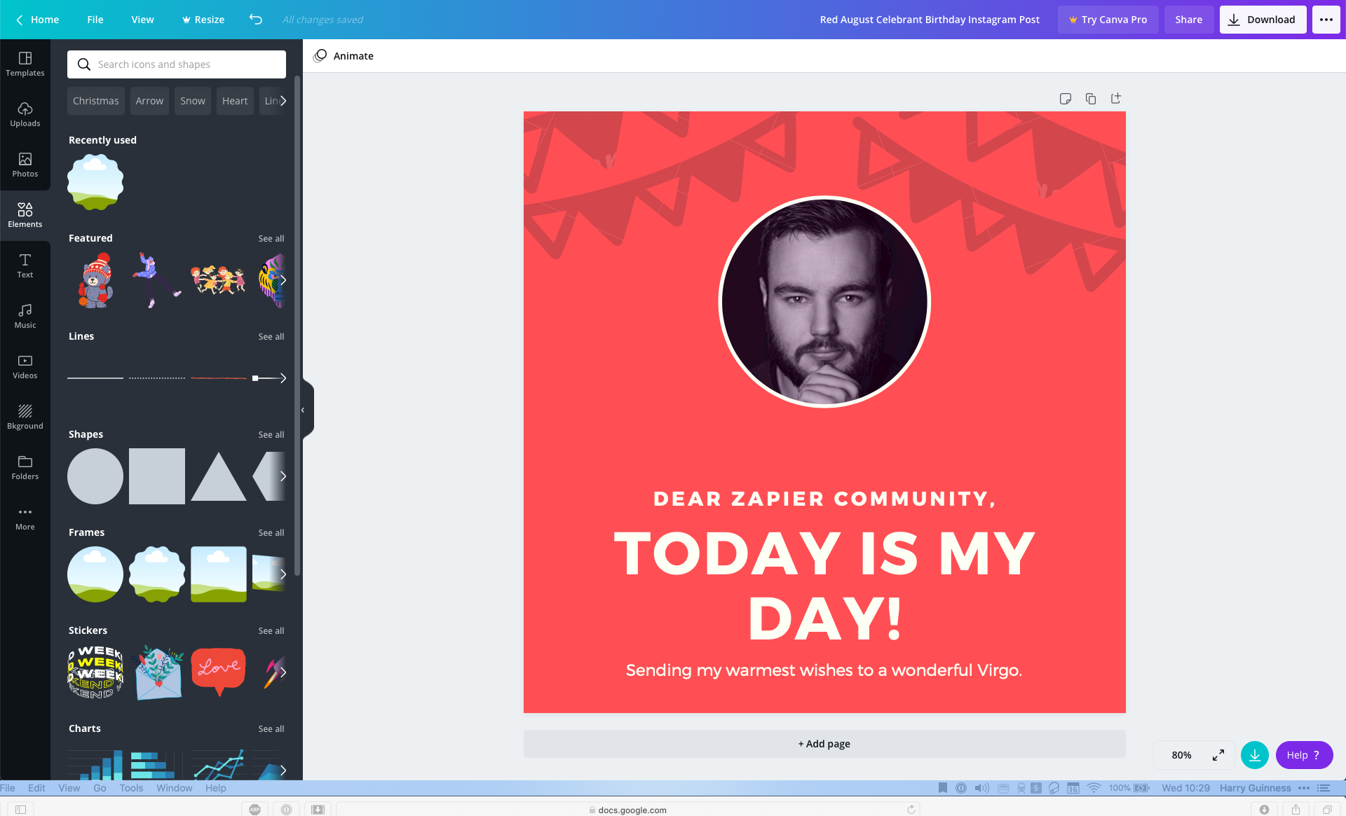 The 5 Best Free Design Tools To Create Social Media Graphics In 2021 Zapier