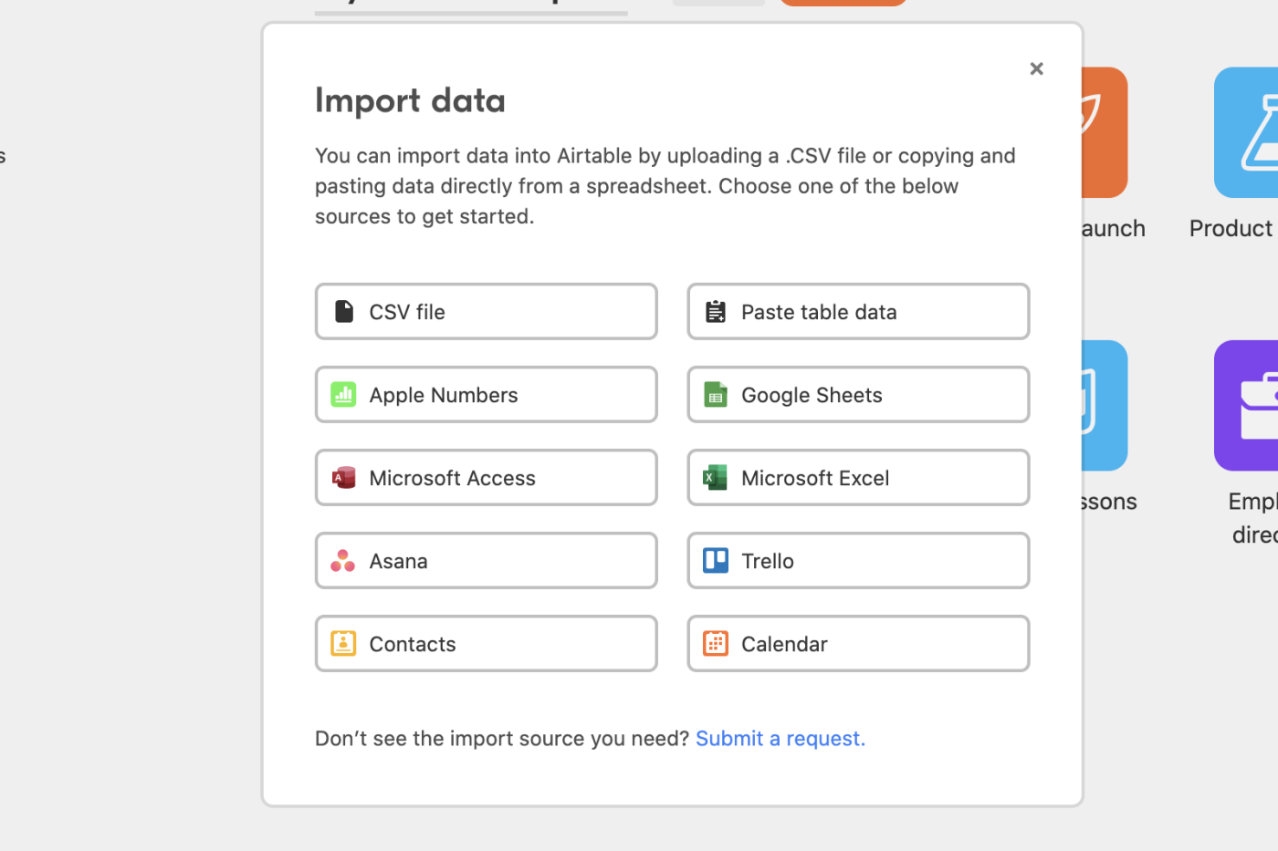 Import Airtable Data