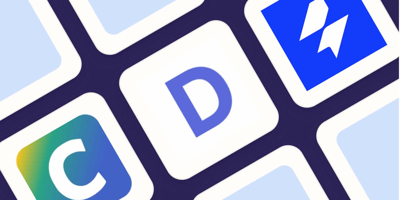 Imagen de héroe con los logotipos de las mejores herramientas de optimización de contenido SEO