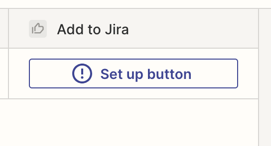 Screenshot of Jira button