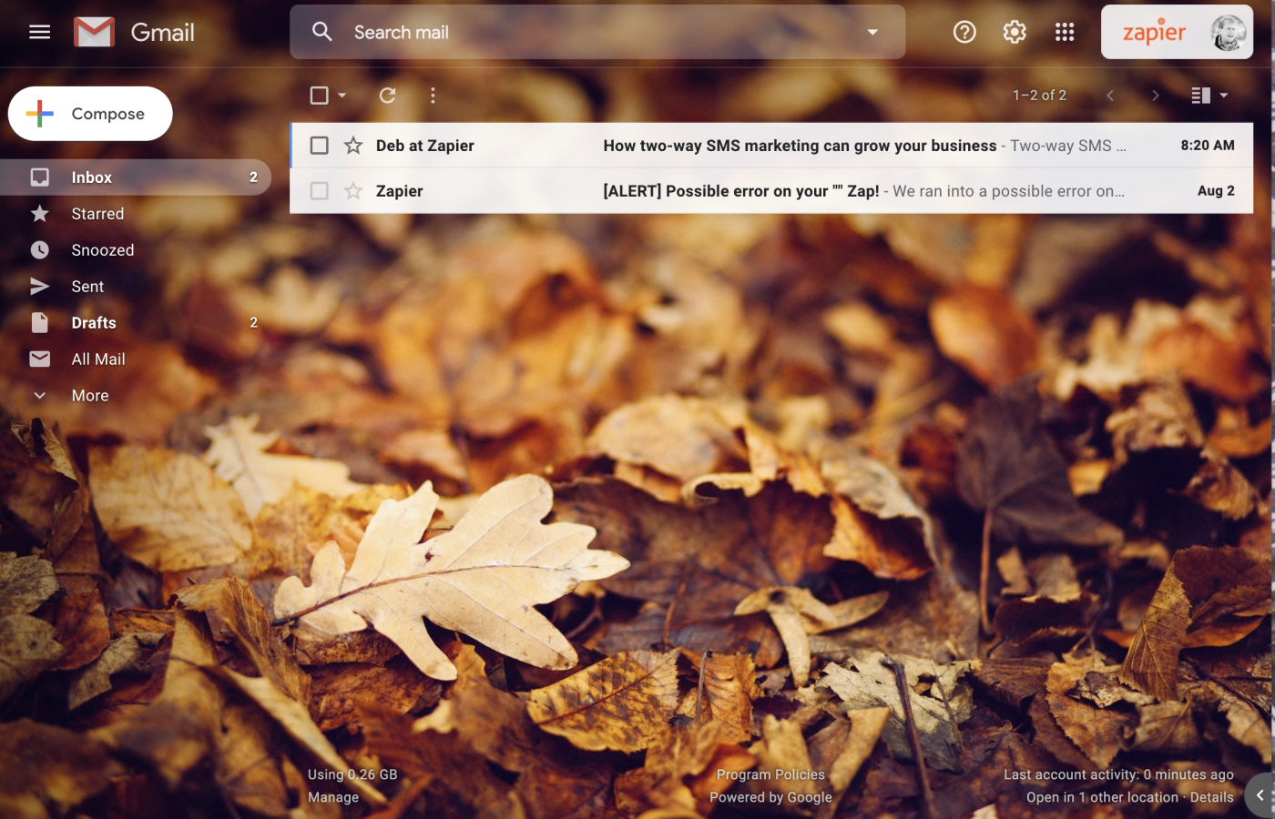 Gmail but clean