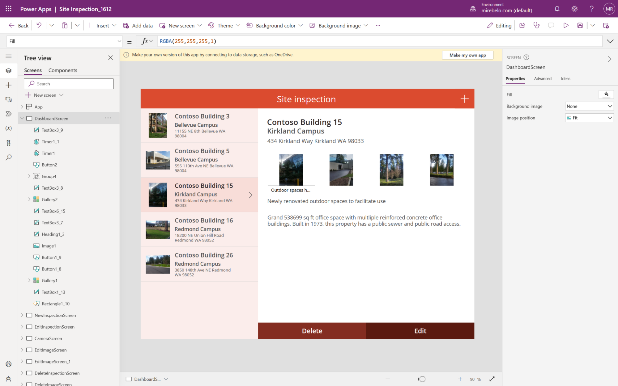 고급 로직을 코드 없이 구현할 수 있는 최고의 내부 도구 빌더로 선정한 PowerApps
