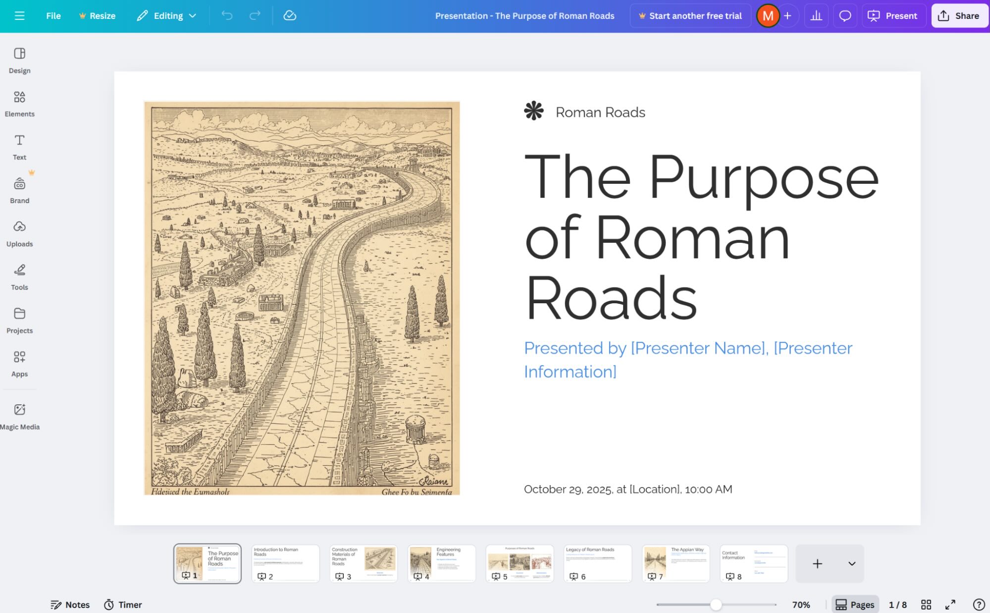 Canva, our pick for the best AI presentation maker within an all-in-one design platform
