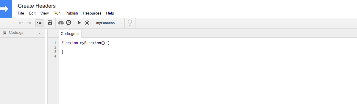 script editor new function