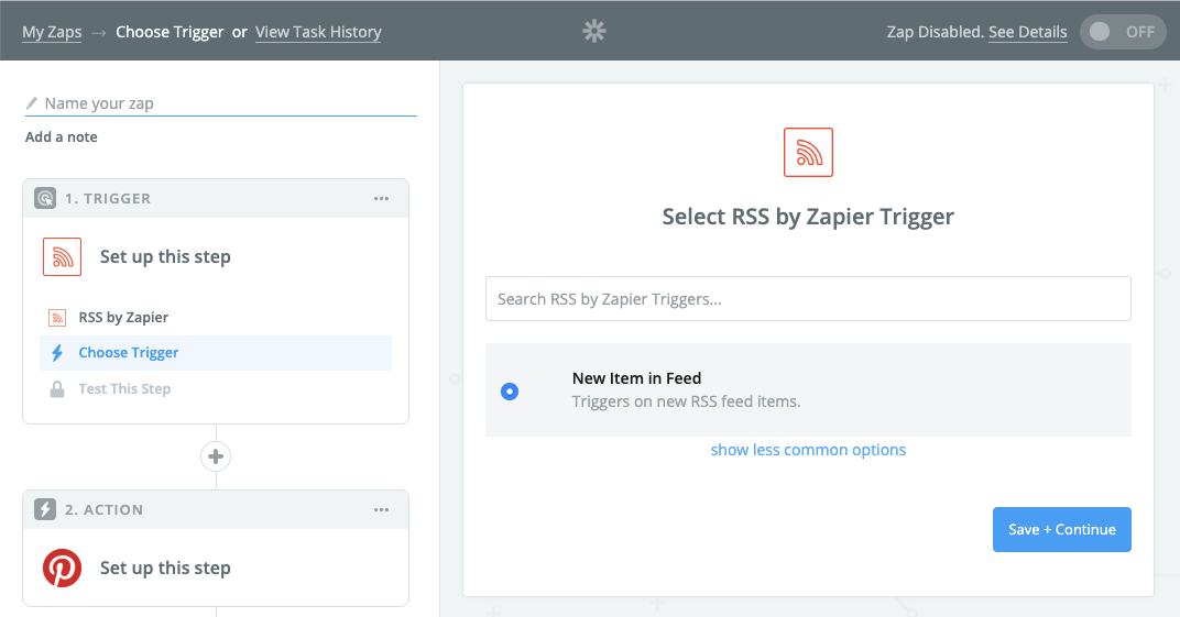 create social media posts via RSS