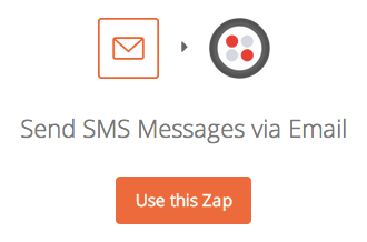 Send SMS Messages via Email