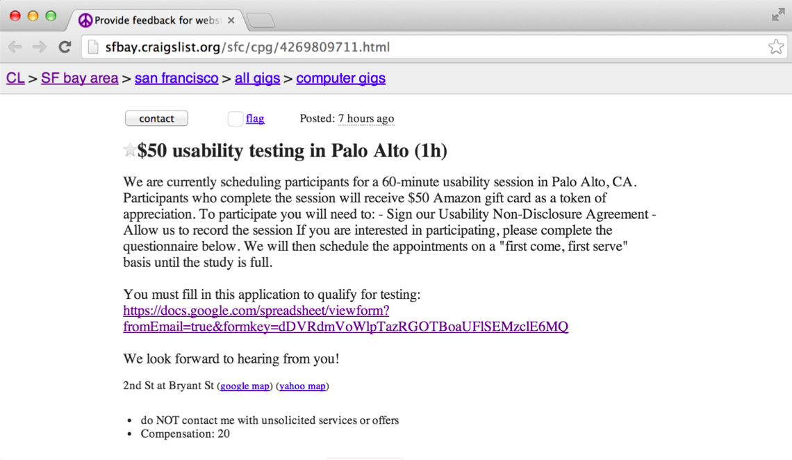 craigslist