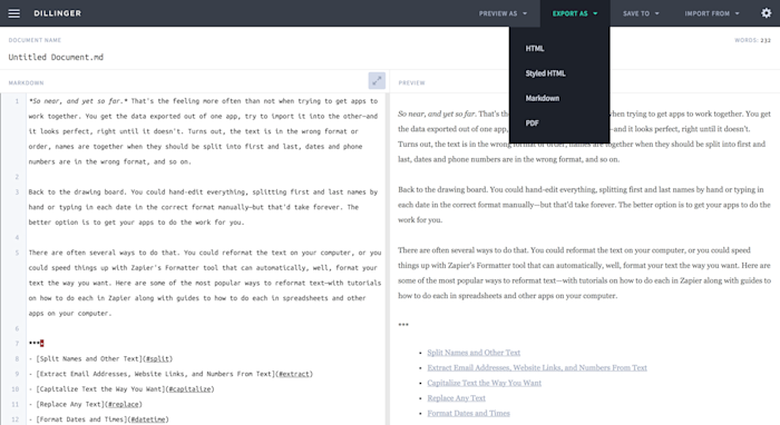 Markdown