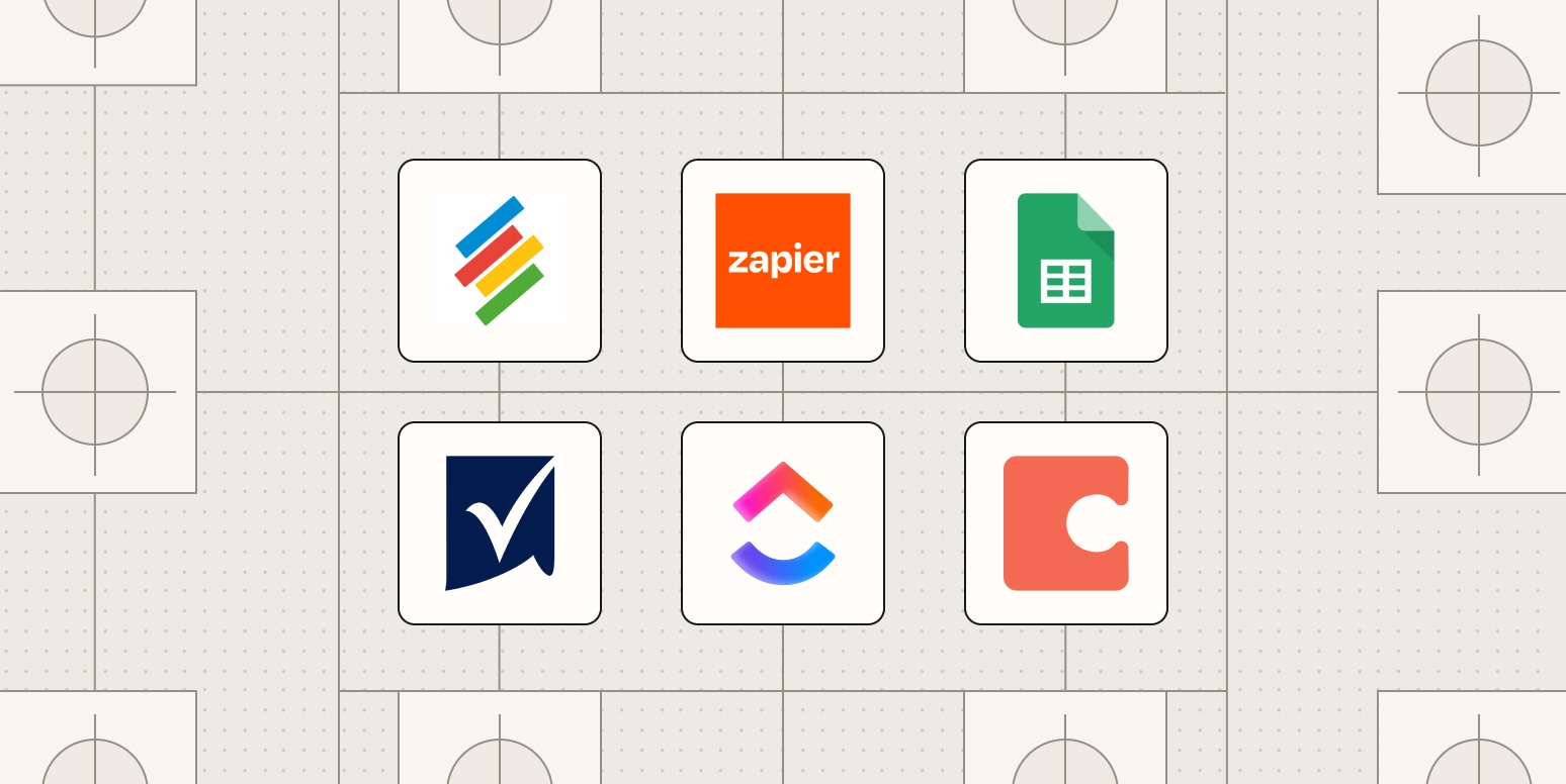Hero image with the logos of the best Airtable alternatives