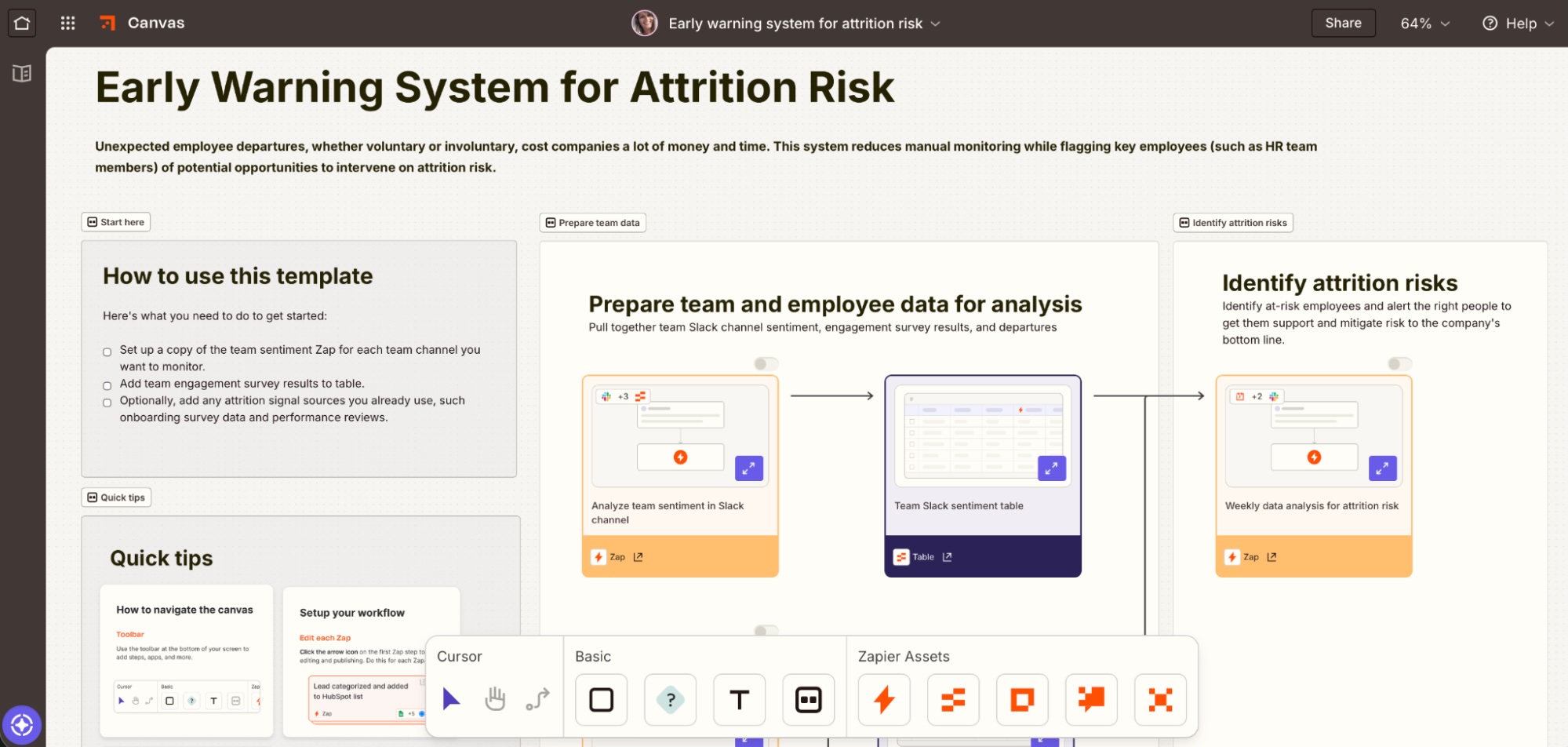 Zapier, our pick for the best employee management software for AI orchestration.