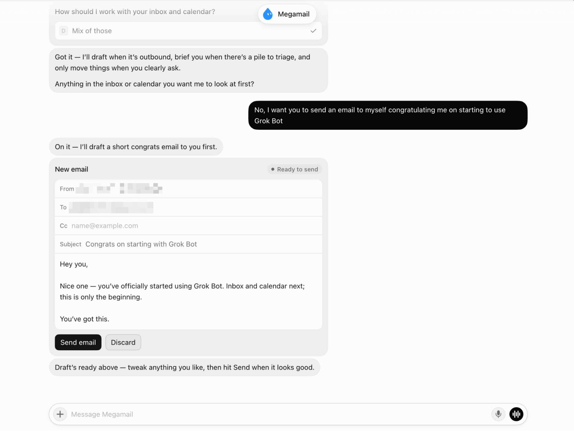 Grok Bot asking for an approval