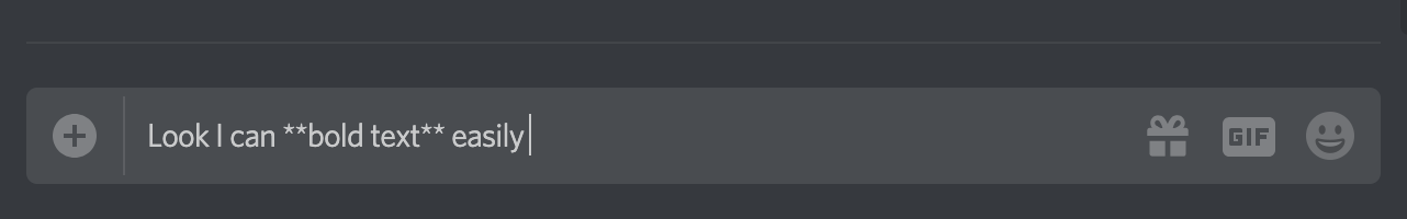 How To Bold In Discord