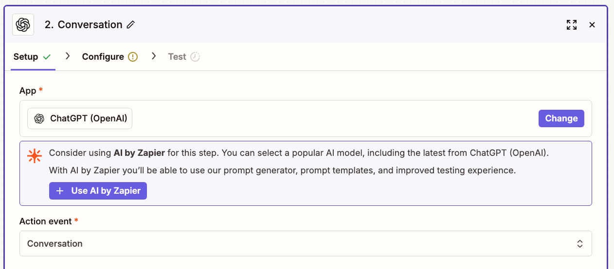 A list of API keys in an OpenAI account.